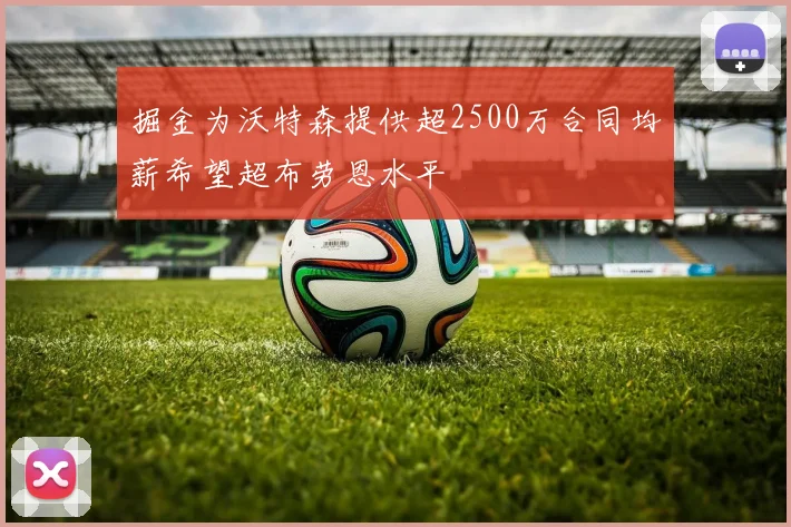 掘金为沃特森提供超2500万合同均薪希望超布劳恩水平